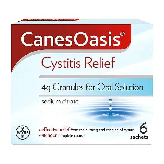 Canesten CanesOasis Cystitis Relief – 6 Sachets