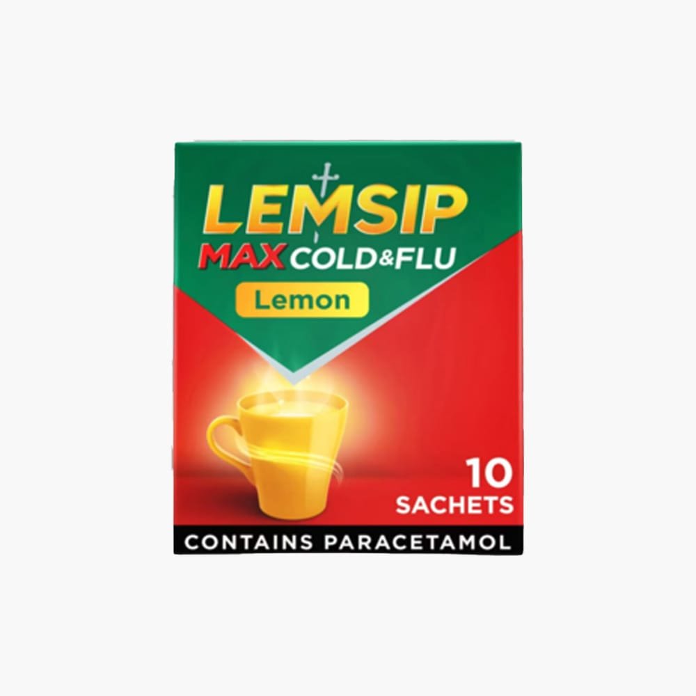 Lemsip Max Cold & Flu Lemon Sachets