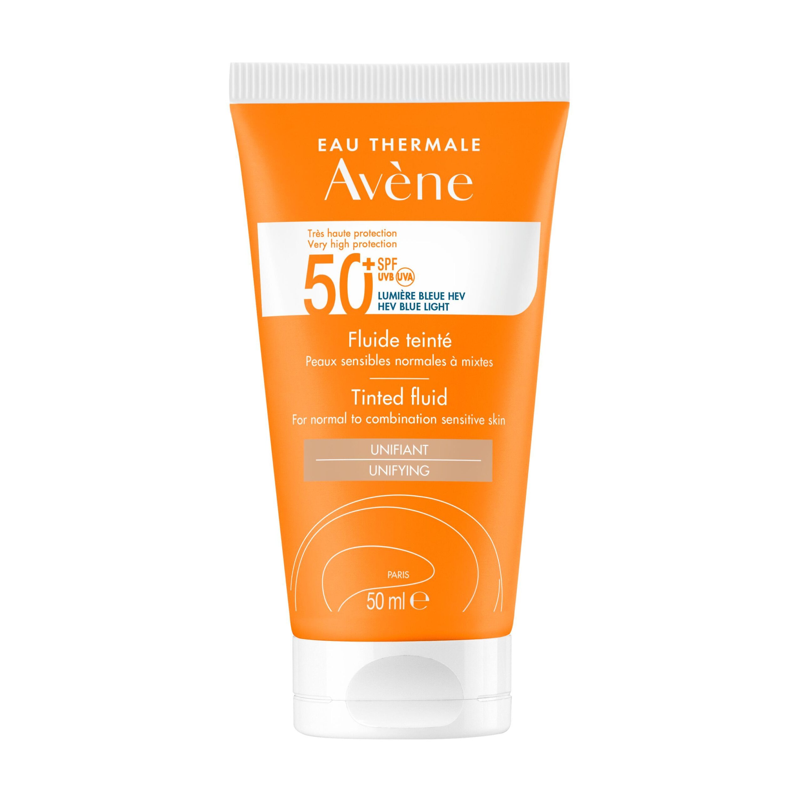 Avène Very High Protection Tinted Fluid for Sensitive Skin SPF50+ 50 ml