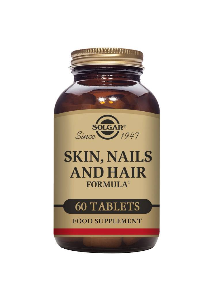Solgar Skin Hair and Nails 60 Pack Vegan and Gluten Free 1 Solgar Skin Hair and Nails 60 Pack Vegan and Gluten Free