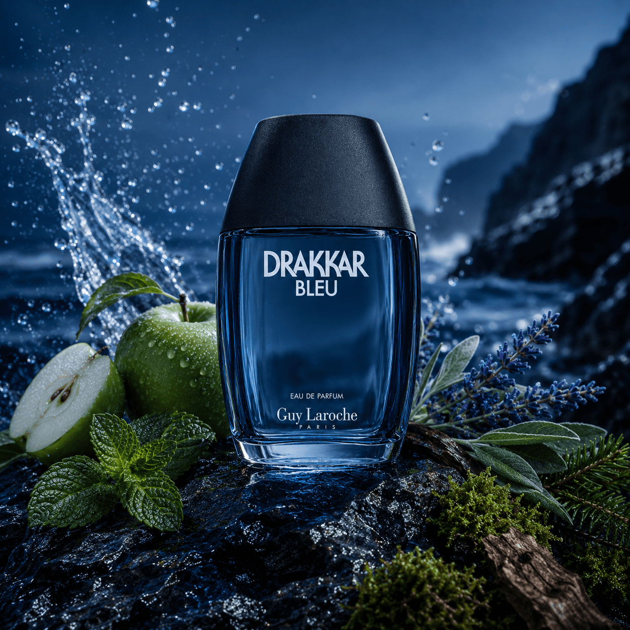 Guy Laroche Drakkar Bleu Eau de Parfum 100ml Spray For Men 2 Guy Laroche Drakkar Bleu Eau de Parfum 100ml Spray For Men - Image 2