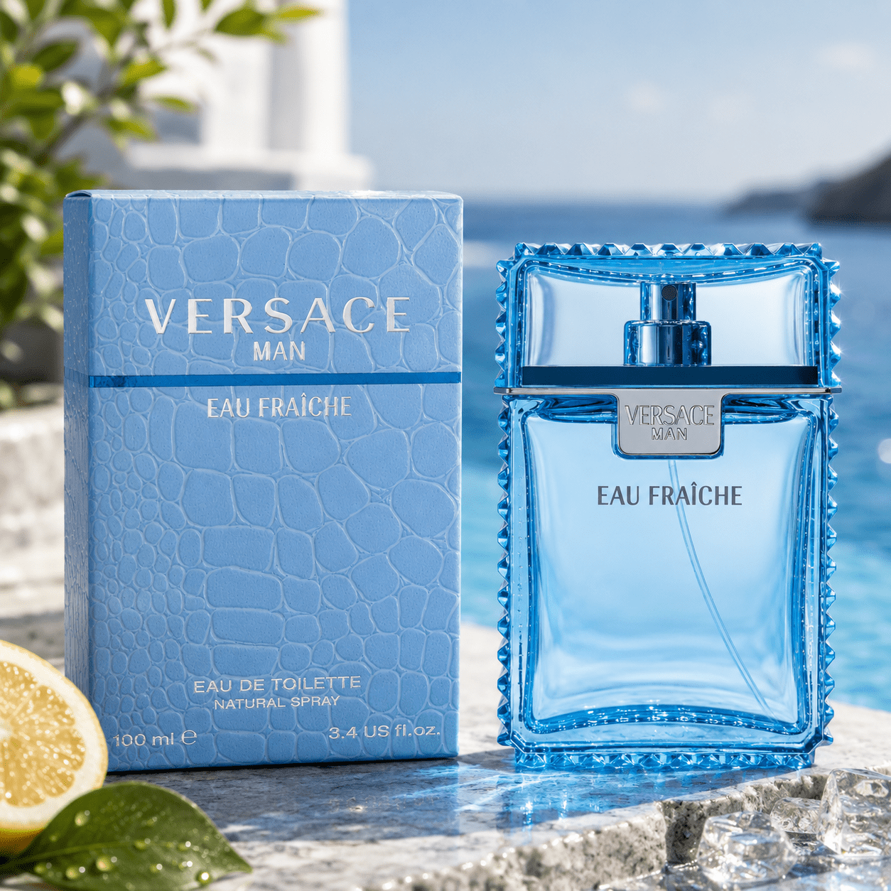 Versace Man Eau Fraiche Eau de Toilette 100ml Spray 1 Versace Man Eau Fraiche Eau de Toilette 100ml Spray