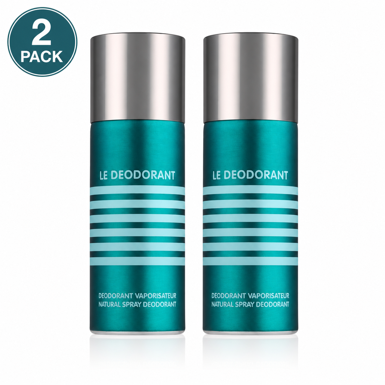 Jean Paul Gaultier Le Male Deodorant Spray 150ml x 2 Double Pack 1 Jean Paul Gaultier Le Male Deodorant Spray 150ml x 2 Double Pack