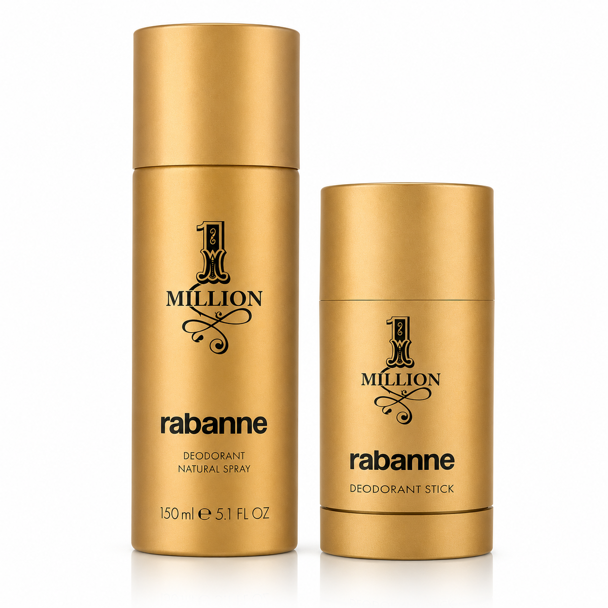 Paco Rabanne 1 Million Deodorant Spray 150ml & Stick 75ml Mens Duo New Sealed 1 Paco Rabanne 1 Million Deodorant Spray 150ml & Stick 75ml Mens Duo New Sealed