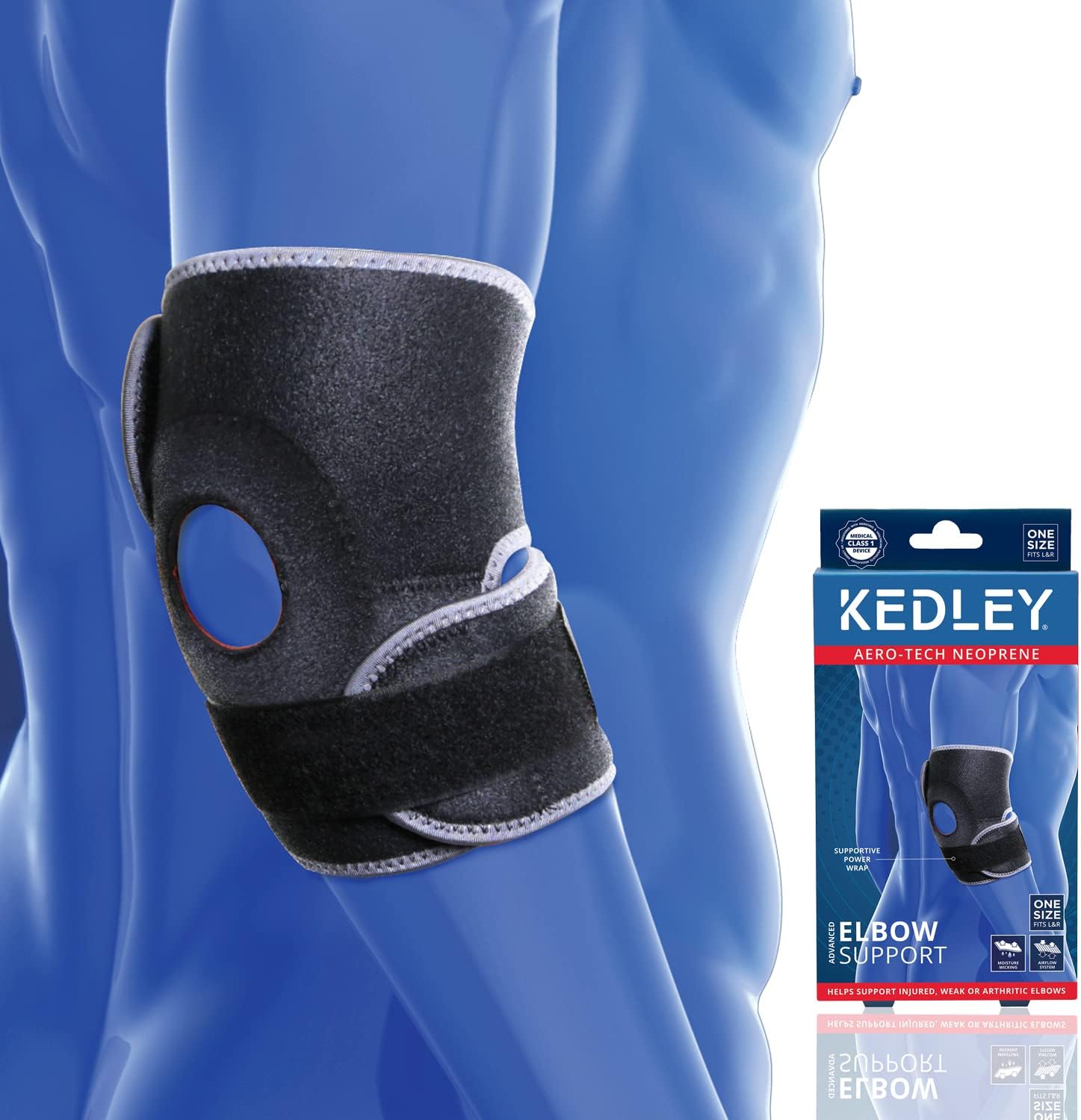 Kedley Pro-Light Neoprene Elbow Support 2 Kedley Pro-Light Neoprene Elbow Support - Image 2